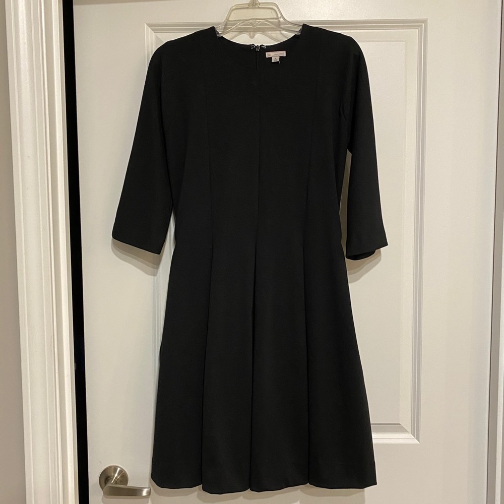 Gap - True Black Pleated Dress